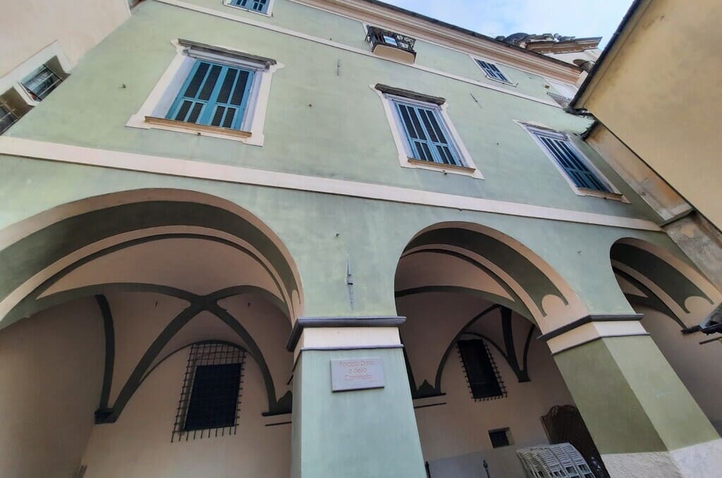 La facciata di Palazzo Doria