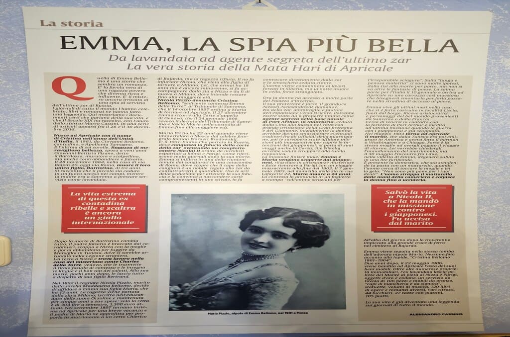 Un articolo dedicato ad Anna Bellomo, presunta spia