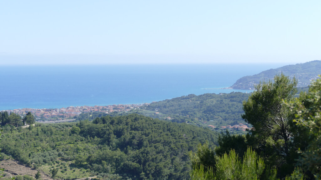 Panorama of the Gulf from the territory of Villa Faraldi