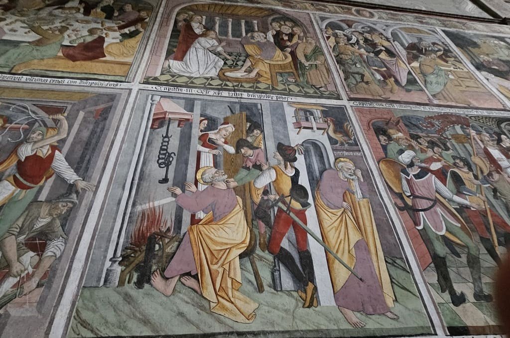 Il grande ciclo della Passione di Cristo nel Santuario di Notre Dame des Fontaines a La Brigue